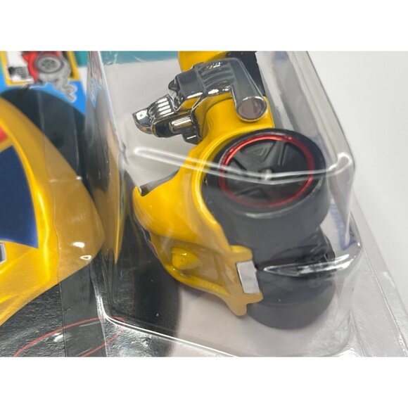 Hot Wheels Tooned Twin Mill Mini Yellow 1:64 Diecast Car HW Tooned Series - Picture 6 of 7